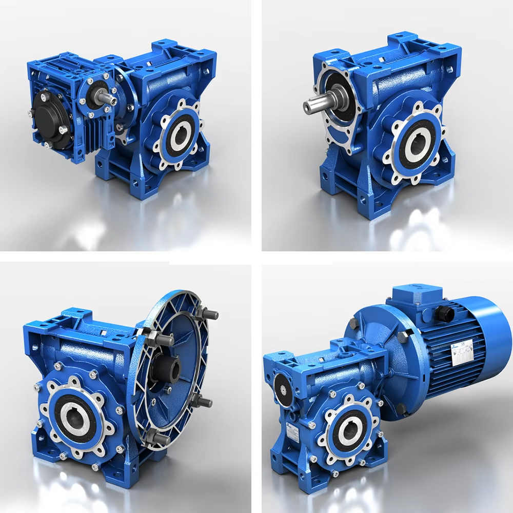 MES-DRIVE Double-Stage Worm Gear Reducer for High Ratio Slow-Speed Applications